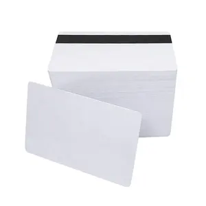 Высококачественная печать Cr80 ламинированная сублимационная пластиковая белая визитная карточка из ПВХ