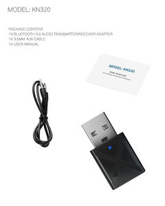 Receptor y transmisor bluetooth HG 2 en 1, adaptador usb para coche, <span class=keywords><strong>2022</strong></span> - Product Image 6