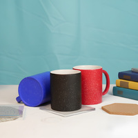 Mug à changement de couleur Galaxy haute performance de 11 oz, adapté aux liquides chauds, construction robuste et design facile à nettoyer