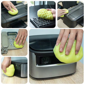 70g Universal Custom colorcoral magic super jelly keyboard gel detergente per polvere per auto gel de limpieza - Product Image 5