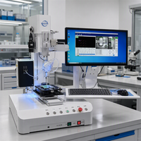 Robot de distribution à vision haute précision avec caméra CCD, logiciel de mesure et machine à plateau XY pour l'assemblage de modules LED