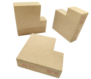 Chịu nhiệt độ cao 1600 ℃ gạch chịu lửa đất sét cho Lò Vôi Tuổi thọ dài hiệu quả chi phí cắt bao gồm - Product Image 5