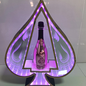 Glorificador de botella con pantalla LED, expositor de botellas, vino, licor, agua, refrescos, acrílico, de pie, presentadores - Product Image 1