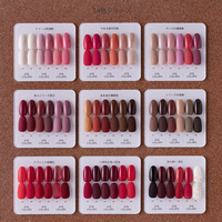 Kit de Vernis Gel UV pour Ongles OEM et ODM, 54 Couleurs, Rouge, pour Vente en Gros