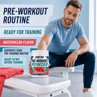 Poudre de pré-entraînement LuvVita OEM, formule personnalisée, marque privée, vente en gros, supplément végétalien, 500g, créatine, poudre de pré-entraînement