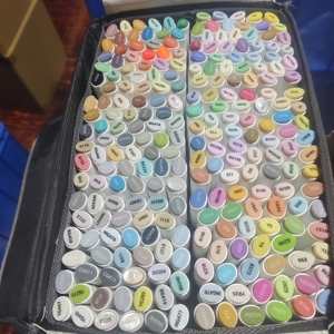 Oem ODM tùy chỉnh màu cơ bản mềm-<span class=keywords><strong>tip</strong></span> thời tiết nghệ thuật đánh dấu thiết lập bàn chải mềm <span class=keywords><strong>tip</strong></span> không độc hại rượu dựa trên Y Tế cấp - Product Image 5