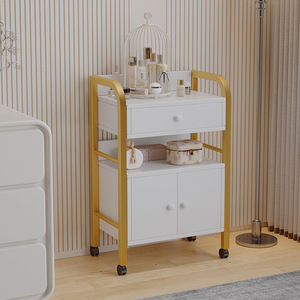 Hot Sale Hairstyle Salon Portable <b>Trolley</b> No Installation Required Hair Salons Storage Cabinet Beauty Salon Equipment - Product Image 1