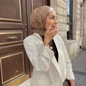 Bán buôn OEM Ombre hijab in Đá Cẩm Thạch Phương thức hijab khăn bông Viscose tre phương thức không nhìn thấy thông qua mềm in phương thức hijab - Product Image 4