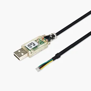Cable USB RS485 de 6 cables, convertidor FTDI FT232R RS485 a USB, cable adaptador de consola