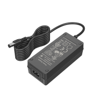 Adaptateur d'alimentation à découpage LED homologué UL 1310 FCC 5V-24V 2.5A-5A pour éclairage LED de bureau, adaptateur secteur AC/DC