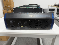 Console de mixage audio professionnelle 6 canaux 2x300W avec 99 effets DSP, carte son, contrôleur DJ / équipement audio