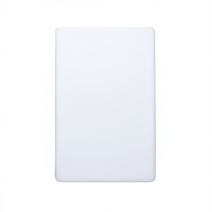 Drap plat 250x300cm 100% coton blanc pour lit Queen Size italien - Product Image 3