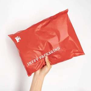 Custom Printed Biodegradable Recyclable Plastic Shipping <b>Bag</b> for <b>Clothing</b> and Hoodies for Supermarket Mailing and Packing - Product Image 2
