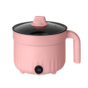 Poêle électrique domestique légère 1,8 L avec revêtement antiadhésif et couvercle en verre, facile à utiliser pour la maison et l'hôtellerie - Product Image 1