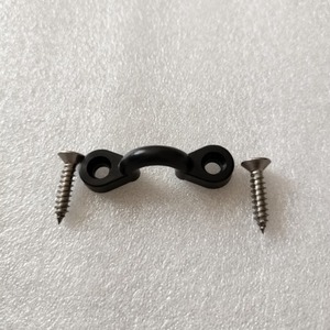 Kayak Accessory C Type <b>Hook</b> With Self Tapping Screws For Canoe Boat Outdoor Use Durable <b>Plastic</b> Handle - Product Image 1