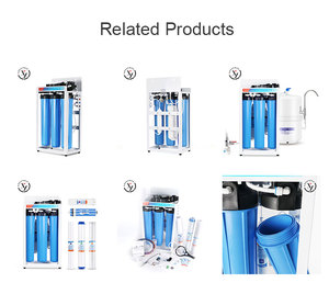 5 giai đoạn 200 GPD thương mại thẩm thấu ngược hệ thống lọc nước lọc trầm tích + GAC + CTO Bộ lọc carbon với bơm tăng áp - Product Image 6