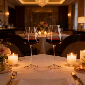 Verre <span class=keywords><strong>à</strong></span> vin rouge <span class=keywords><strong>à</strong></span> fond concave européen, verre <span class=keywords><strong>Bordeaux</strong></span> Bourgogne pour hôtel - Product Image 2