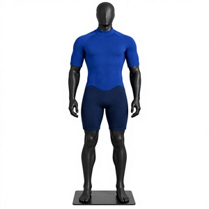 Ultra Stretch 3mm Neoprene Waterproof Wetsuit Men Women <b>Jumpsuit</b> Full Body Diving Surf Snorkeling <b>Short</b> Sleeve - Product Image 1