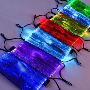 Máscara de fibra óptica Nuevas llegadas Máscara de luz LED - Product Image 1