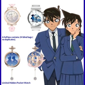 Nuevo Reloj Metálico <span class=keywords><strong>Detective</strong></span> <span class=keywords><strong>Conan</strong></span>, Caja Sorpresa, Serie Eye Remains, Modelo Artesanal, 15-35 Años - Product Image 4