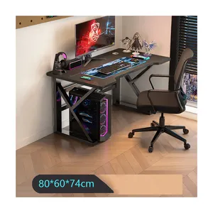 Hohe Qualitäts spezifikationen Guter Preis Gaming Computer Tisch konsole Bild Black Gaming Desk