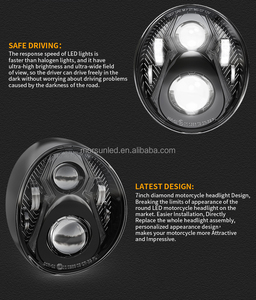 Faro LED DOT para motocicleta <span class=keywords><strong>Harley</strong></span> <span class=keywords><strong>Davidson</strong></span> <span class=keywords><strong>Breakout</strong></span> <span class=keywords><strong>114</strong></span> FXBRS 107 FXBR, sistema de iluminación para motocicleta - Product Image 4