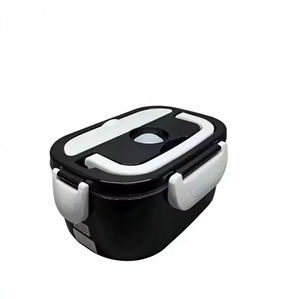 Lonchera Eléctrica, Calentador de Comida Portátil para Auto y Hogar, Contenedor de Acero Inoxidable a Prueba de Fugas, 1.5 L, 220V/12V - Product Image 3