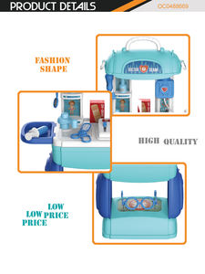 Divertente 3in1 mobile ospedale multifunzione medico giocattoli set per i bambini - Product Image 4