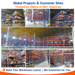 Industrial Heavy Duty <strong>Pallet</strong> <strong>Racking</strong> and Shelving <strong>System</strong> Integrated Metal Rack Solution for Warehouse Storage - Product Image 5