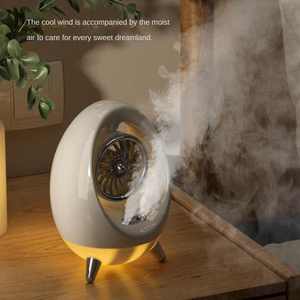 Mini Ventilador de <span class=keywords><strong>Aire</strong></span> <span class=keywords><strong>Acondicionado</strong></span> Refrigerado por Agua, Portátil para Interiores y Exteriores, Enfriador Pequeño con Carga USB, Ventilador de Doble Pulverización - Product Image 5