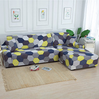 Housses élastiques universelles pour canapé inclinable, housse de canapé souple, housse extensible imprimée pour canapé 3 5 7