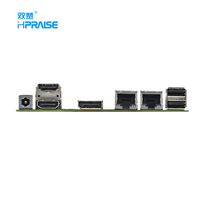 Prosesor Core I5 I7 Generasi ke-10 dan ke-11 Tanpa Kipas, Terpasang di Motherboard 2 RJ45 Mini PCIE Nano Itx