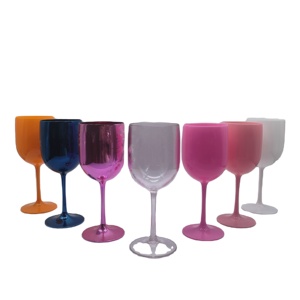 Offre Spéciale – Gobelets Classiques Dorés en Plastique et Métal, Verres à Vin Rouge de 16 oz pour Fêtes - Product Image 4