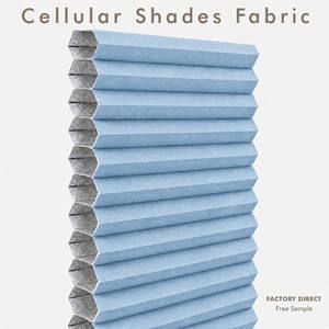 Tissu <span class=keywords><strong>occultant</strong></span> alvéolé sur mesure pour stores, double cellule, isolant thermique, non-tissé, plissé, pour portes et fenêtres - Product Image 5
