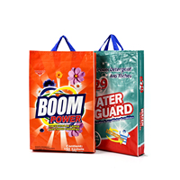 Sac en plastique recyclable en PP tissé laminé imprimé en héliogravure pour l'emballage de lessive liquide et de poudre à laver