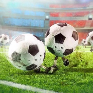 Mainan boneka bola basket sepak bola, gaya baru boneka lembut bola dekorasi pesta rumah hadiah anak-anak - Product Image 3