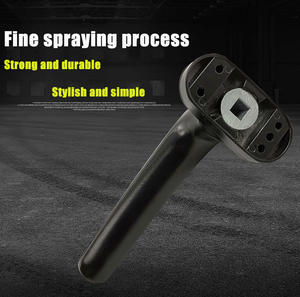 Accessoires de poignée de fenêtre intérieure coulissante en alliage d'aluminium noir incliner et tourner les poignées de fenêtre Upvc - Product Image 4