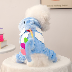 Fleece-lined warm <b>clothes</b> for dogs and <b>cats</b>, autumn and winter outfits for dragons - Product Image 2