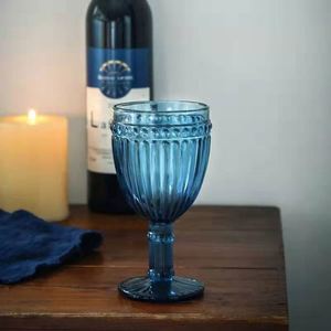 Vasos Altos para Bebidas Lumina Blue, Vasos de Vidrio para Bebidas - Product Image 4