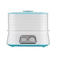 Hoge Kwaliteit 5 Lagen Pet Food Mini Fruit Droger Machine/Draagbare Plastic Snijden Visvlees Groenten Dehydrator