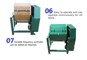 Hot bán 300L gỗ trống máy đánh bóng ly tâm xoay Thùng đánh bóng với Mài Thùng - Product Image 6