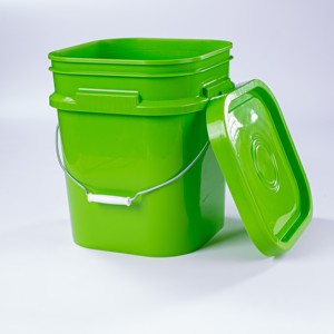 20L Kunststoff behälter Großhandel Plastik eimer <span class=keywords><strong>5</strong></span> Gallonen Eimer mit Deckel - Product Image 4
