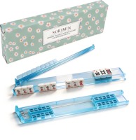Ensemble de supports et pousseurs magnétiques de mahjong américain de haute qualité avec boîte cadeau premium, support de jeu professionnel en acrylique transparent