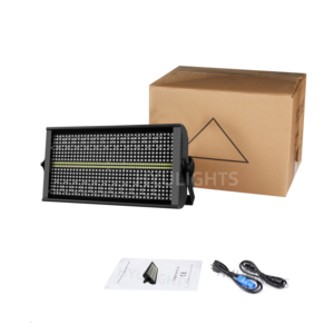 Luz Estroboscópica Variable de 200W LED RGBW 4en1 con 48 Particiones, Cuerpo de Aluminio, Luces DMX512 para Escenario, Fiesta, DJ, Discoteca, Equipo de Iluminación - Product Image 2