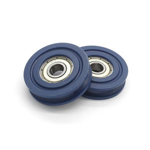 Rieles en Forma de U para Puertas de Armario, 8*40*10mm, Poleas de Plástico Recubiertas de Goma, Precio Preferencial para Pedidos al por Mayor - Product Image 5