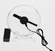 Ventilateur d'hologramme 3D de 20cm pour table de bureau pour équipement publicitaire