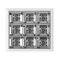 18W A MENÉ le downlight neuf-rectangle-grille anti-éblouissement linéaire enfoncée a mené la lumière carrée de tache de l'épi LED vers le bas lumière