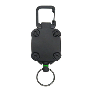 Lanière <span class=keywords><strong>de</strong></span> porte-clés rétractable Clip <span class=keywords><strong>de</strong></span> ceinture robuste Sangles <span class=keywords><strong>de</strong></span> porte-clés antivol Porte-clés suspendu Porte-clés télescopique <span class=keywords><strong>Mousqueton</strong></span> - Product Image 2