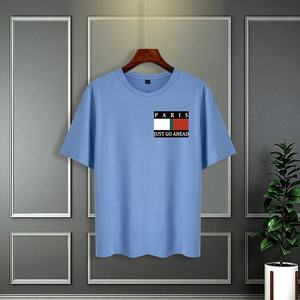 เสื้อยืดผู้ชายสไตล์วินเทจ คอกลม ผ้าถัก 100% โพลีเอสเตอร์ พิมพ์ลายดิจิตอล แขนสั้น ทรงหลวม ลายตัวละคร ขายส่ง - Product Image 2