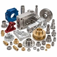 Impulsor de mecanizado CNC personalizado, fresado de 5 ejes en acero inoxidable para turbocompresor automotriz, piezas de aluminio fresadas para compresor